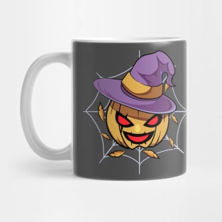 Pumpkin Witch Mug